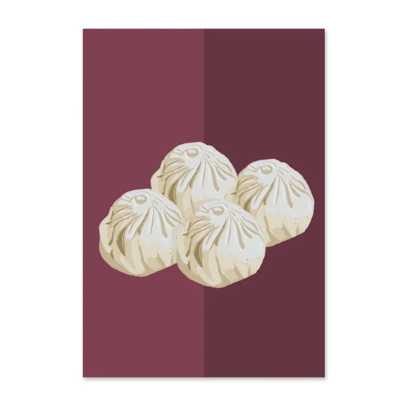 Dumplings Greeting Card