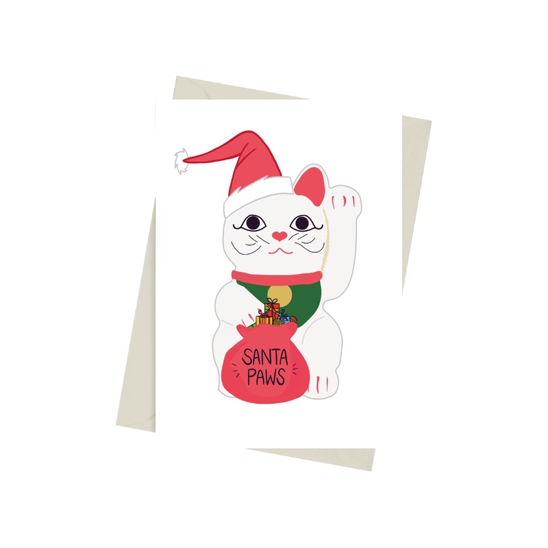 Santa Paws Card
