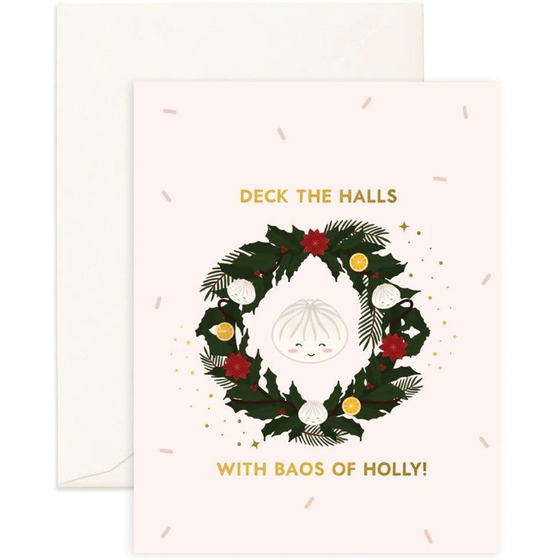 Baos Of Holly Card