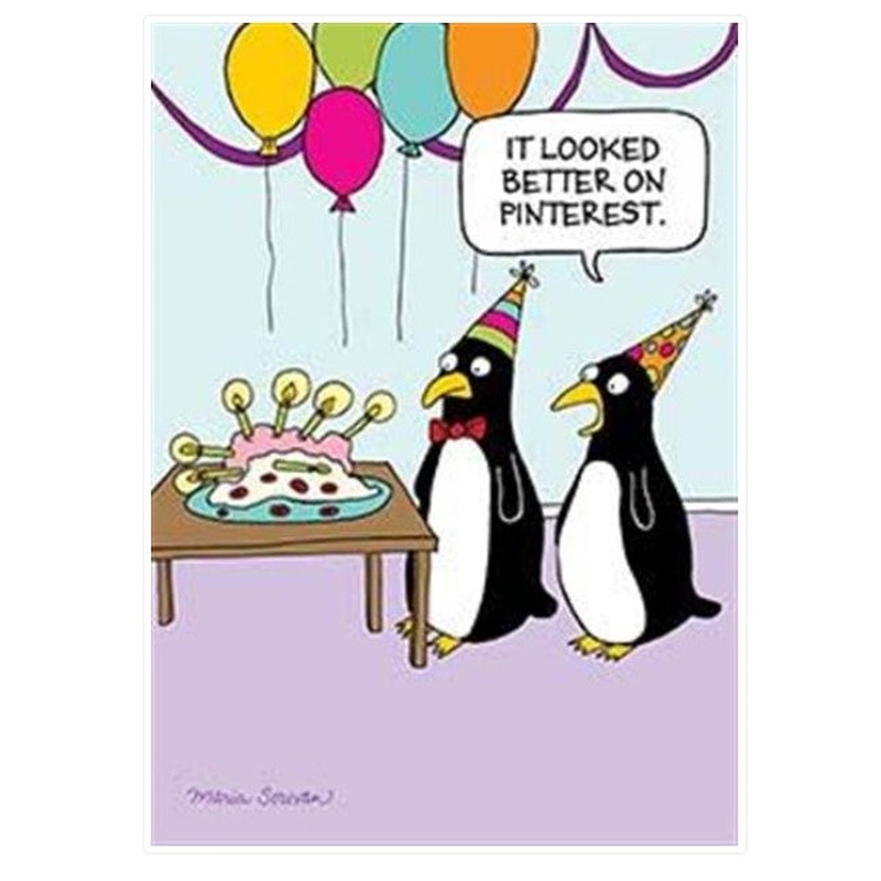Penguins Humour Birthday Card