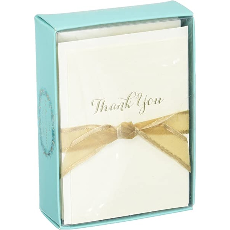 Script La Petite Presse Boxed Thank You Cards 10Ct