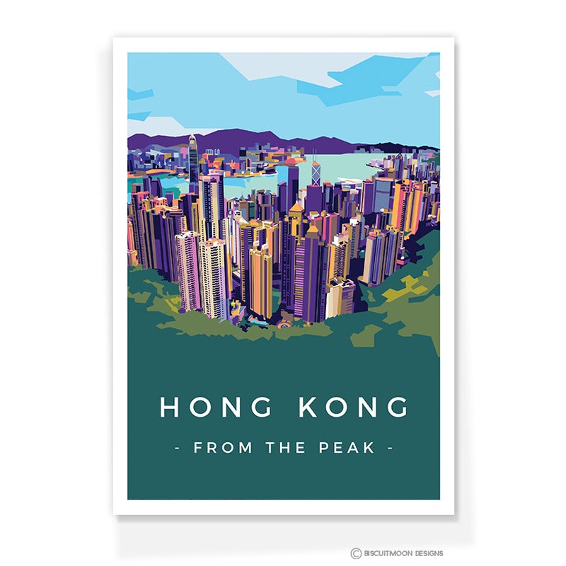 From the Peak Postcard