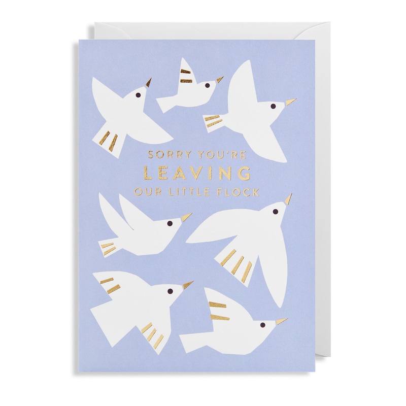 Sorry You're Leaving Our Little Flock