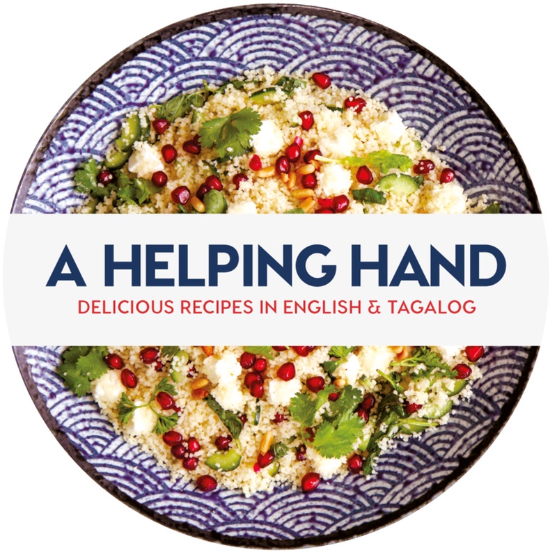 A Helping Hand: Delicious Recipes in English & Tagalog