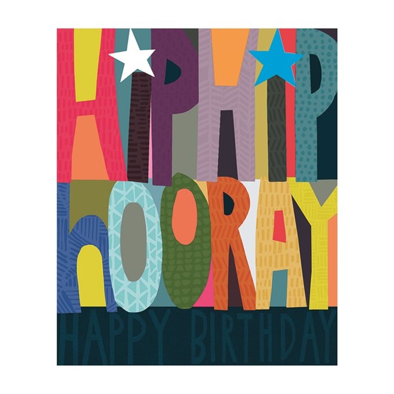 Hip Hip Hooray Happy Birthday