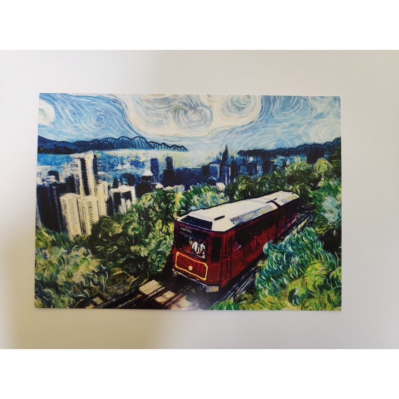 Peak TramA6 Post Card