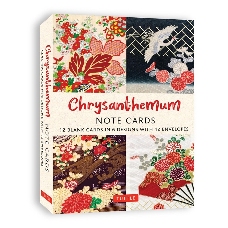 Chrysanthemum 12 Note Cards