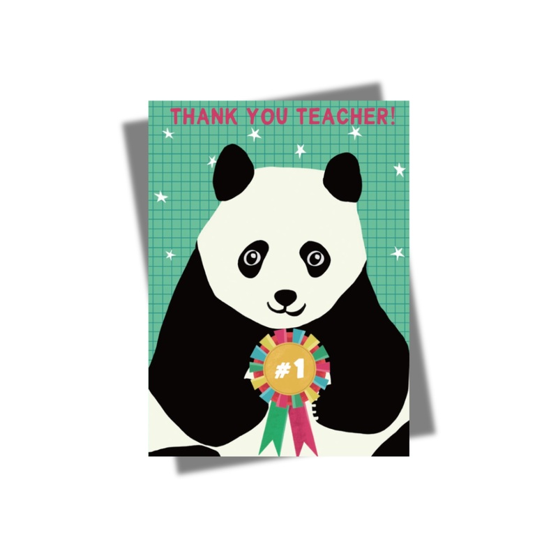 No 1 Teacher Greeting Card