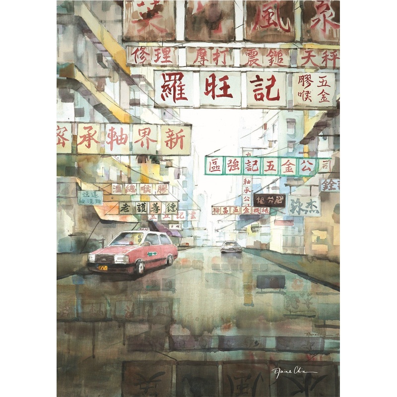 Sign Of Times Mong Kok Postcard