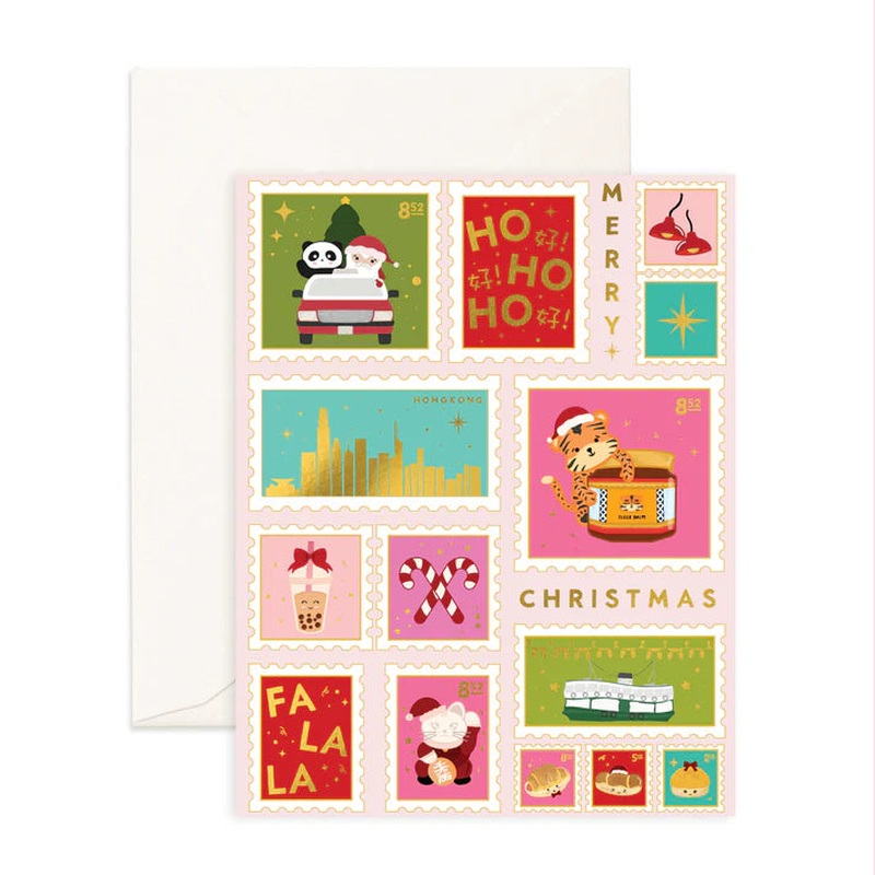 A Very Hk Christmas - Christmas Greeting Card