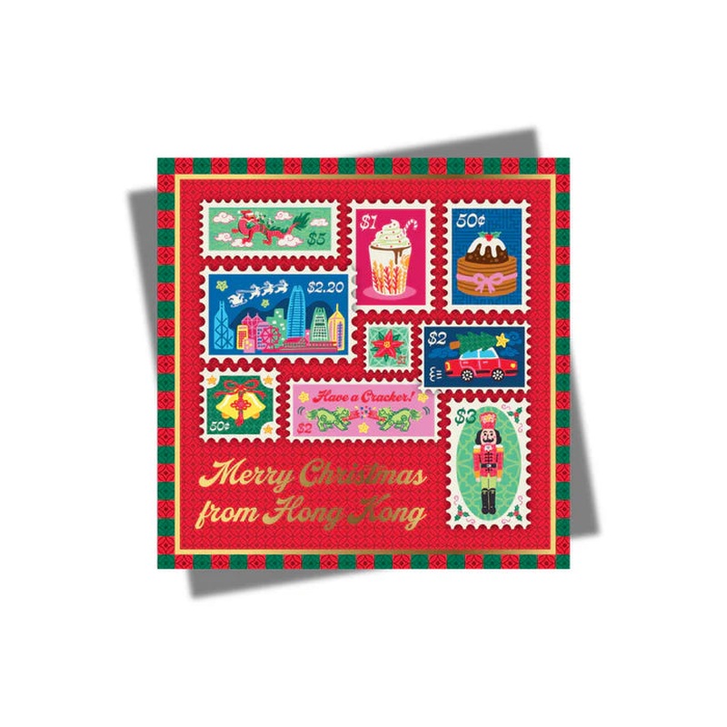 Charity Christmas Card Stamp Collection