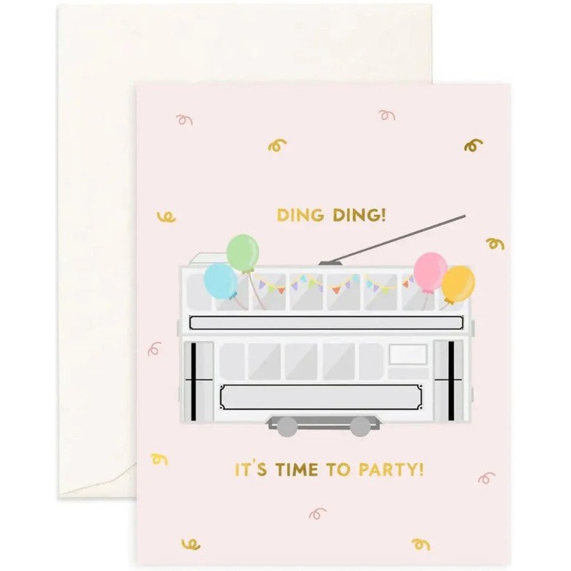 Ding Ding Party Card