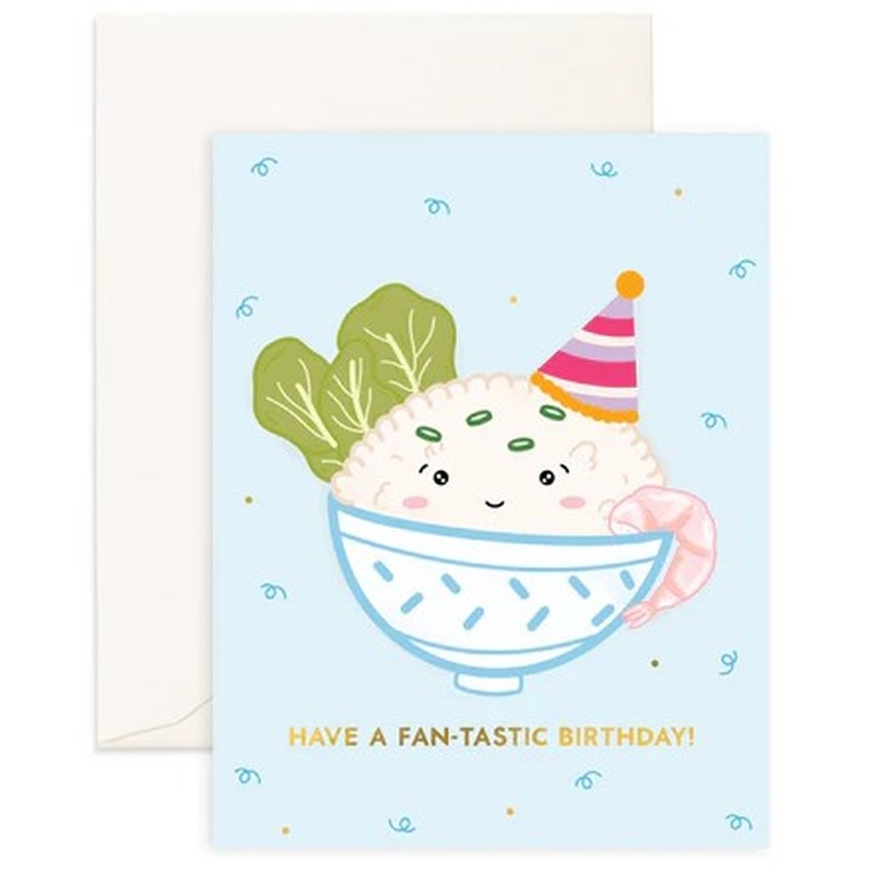 Fan-Tastic Birthday Greeting Card