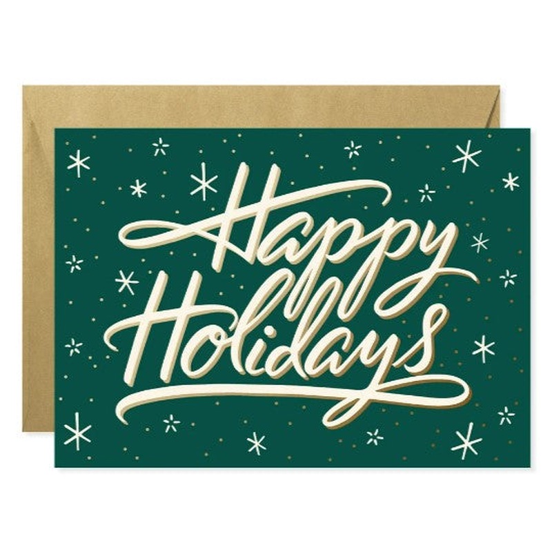 Happy Holidays Greeting Card
