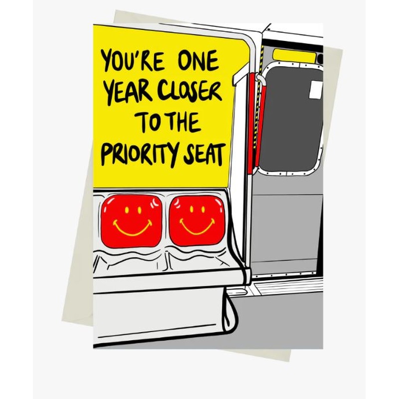One Year Closer To The Priority Seat