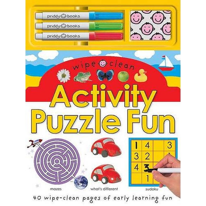 Wipe Clean Activity Puzzle Fun