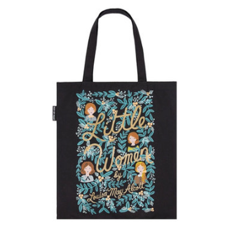 Puffin in Bloom: Little Women Tote Bag