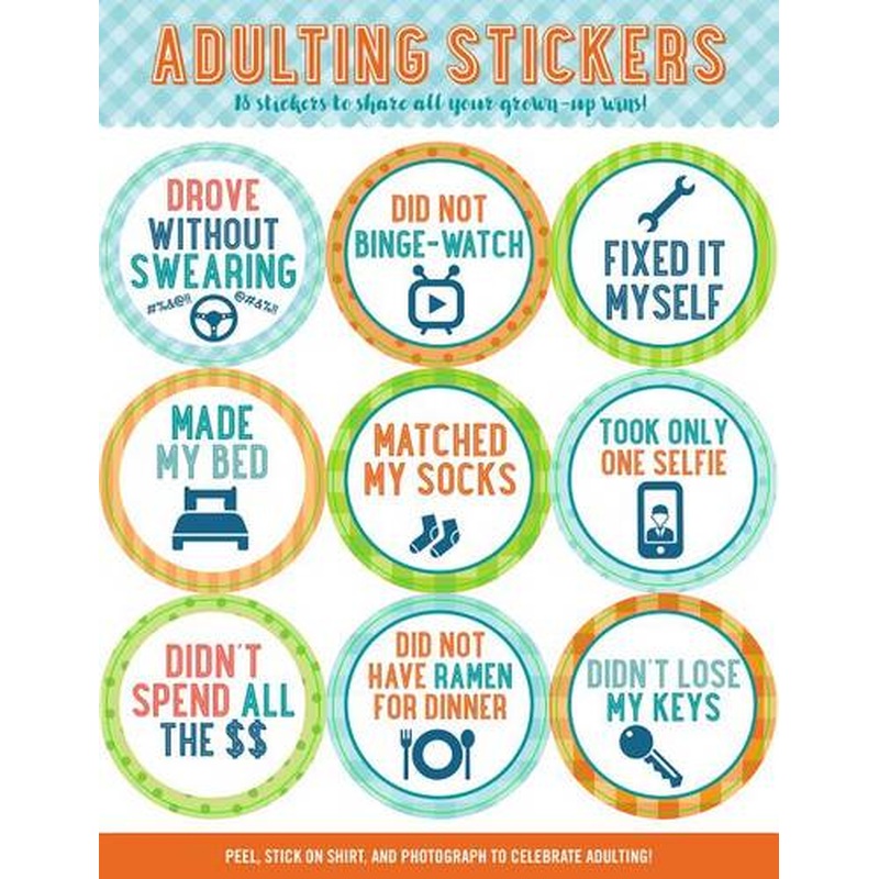 Adulting Stickers