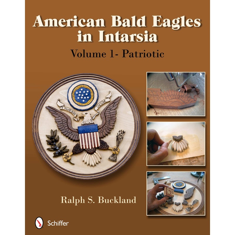 American Bald Eagles in Intarsia