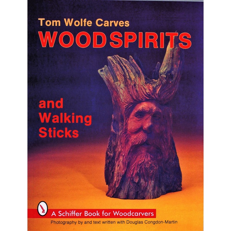 Tom Wolfe Carves Woodspirits and Walking Sticks