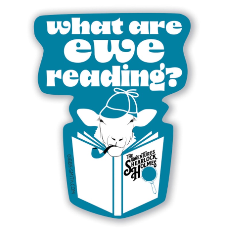 What Are Ewe Reading Sticker