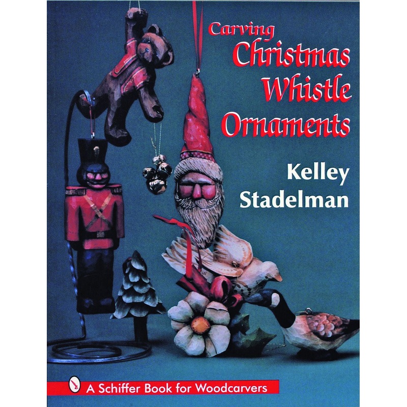 Carving Christmas Whistle Ornaments