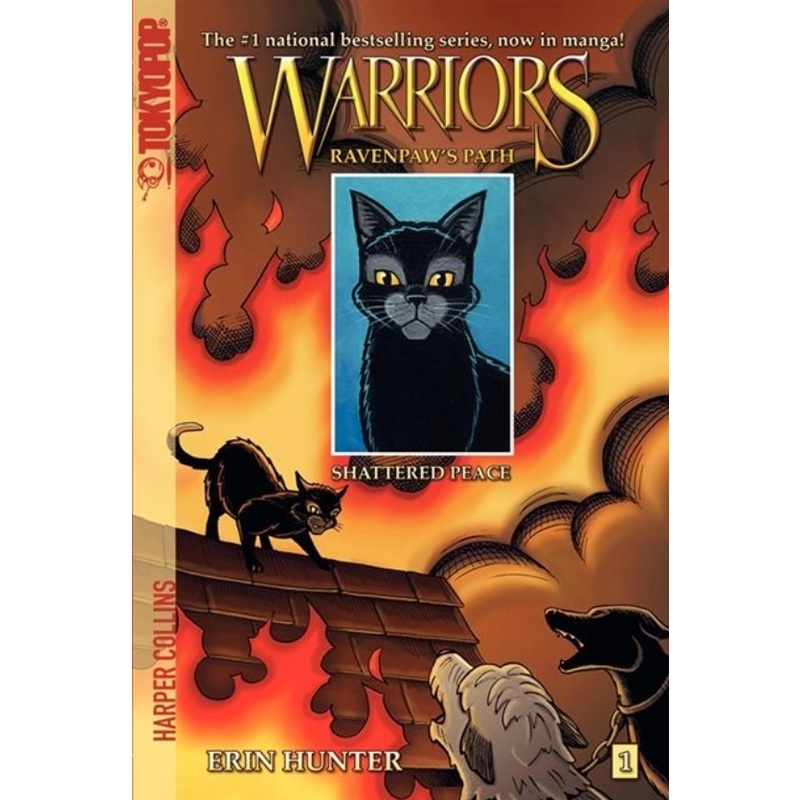 Warriors Manga: Ravenpaw's Path #1: Shattered Peace