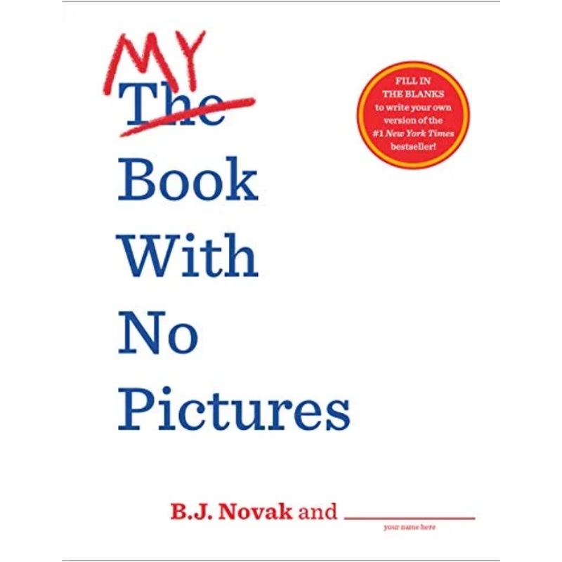 My Book With No Pictures (R)