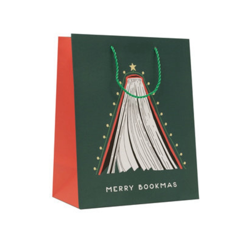 Merry Bookmas Gift Bag