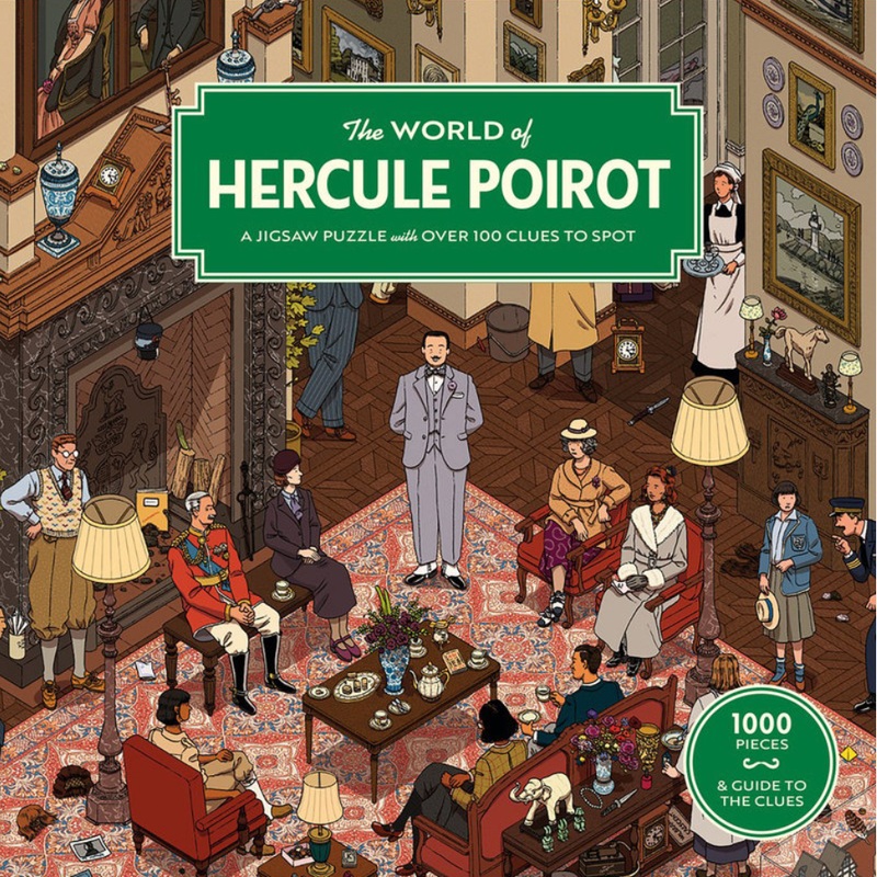 The World of Hercule Poirot 1000 pc puzzle