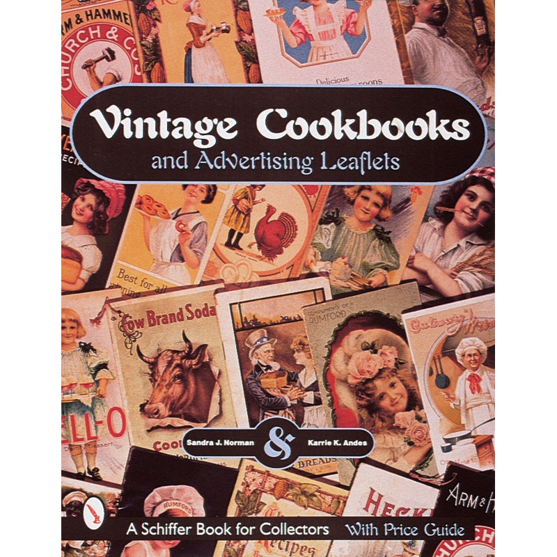 Vintage Cookbooks and Advertising Leaflets