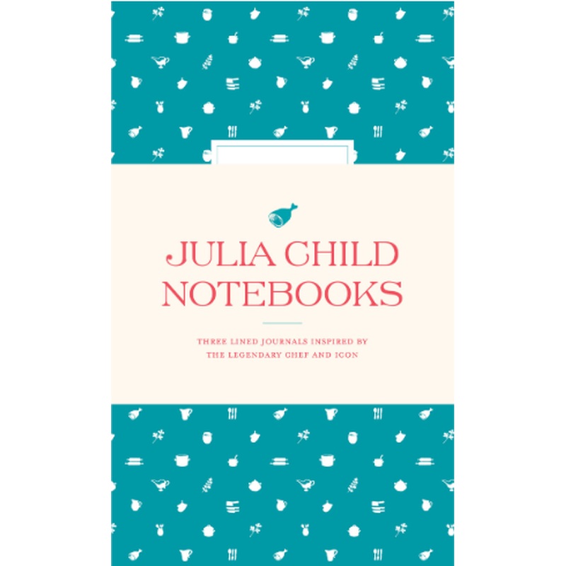 Julia Child Notebooks (3 lined journals)