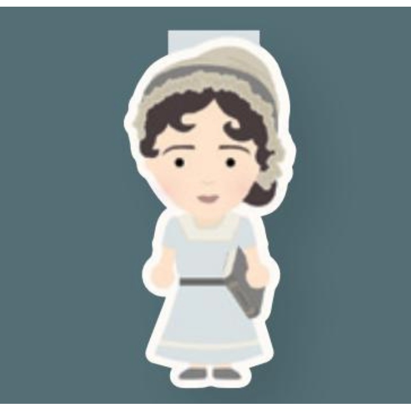 Jumbo Magnetic Bookmark - Jane Austen
