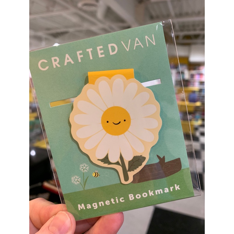 Jumbo Magnetic Bookmarks - Daisy