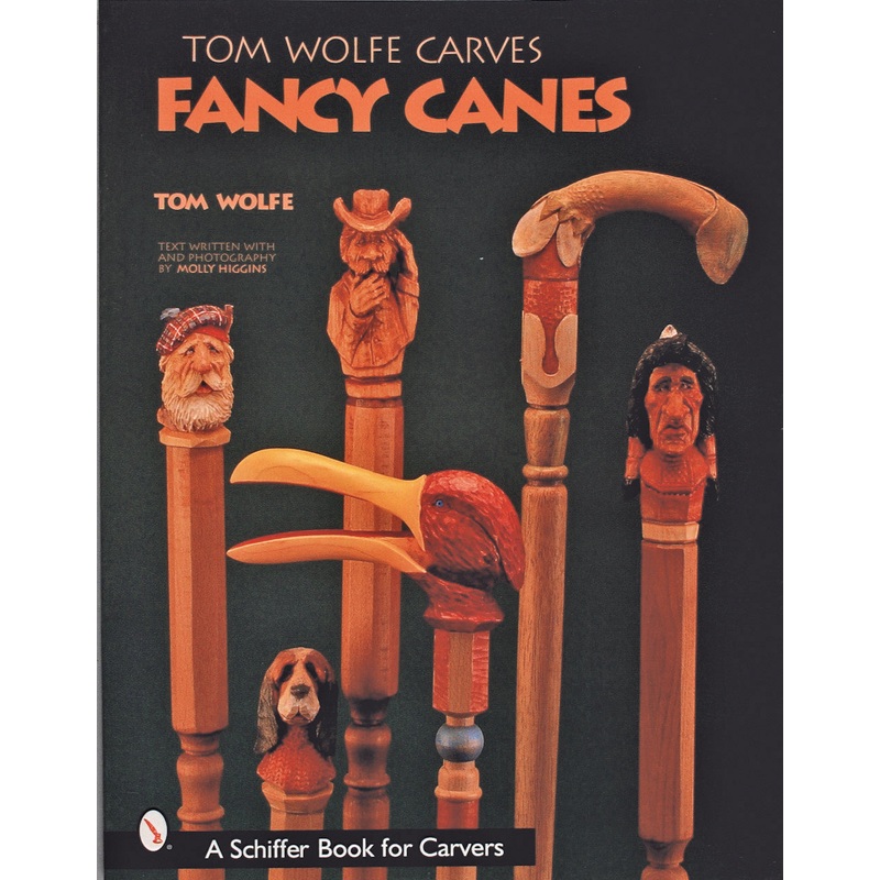 Tom Wolfe Carves Fancy Canes
