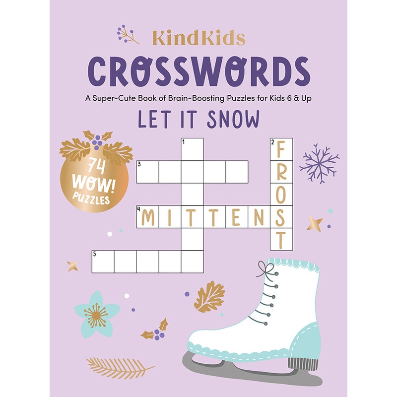 KindKids Crosswords Let It Snow
