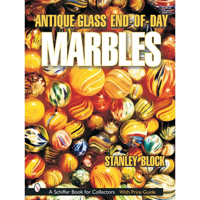 Antique Glass End of Day Marbles