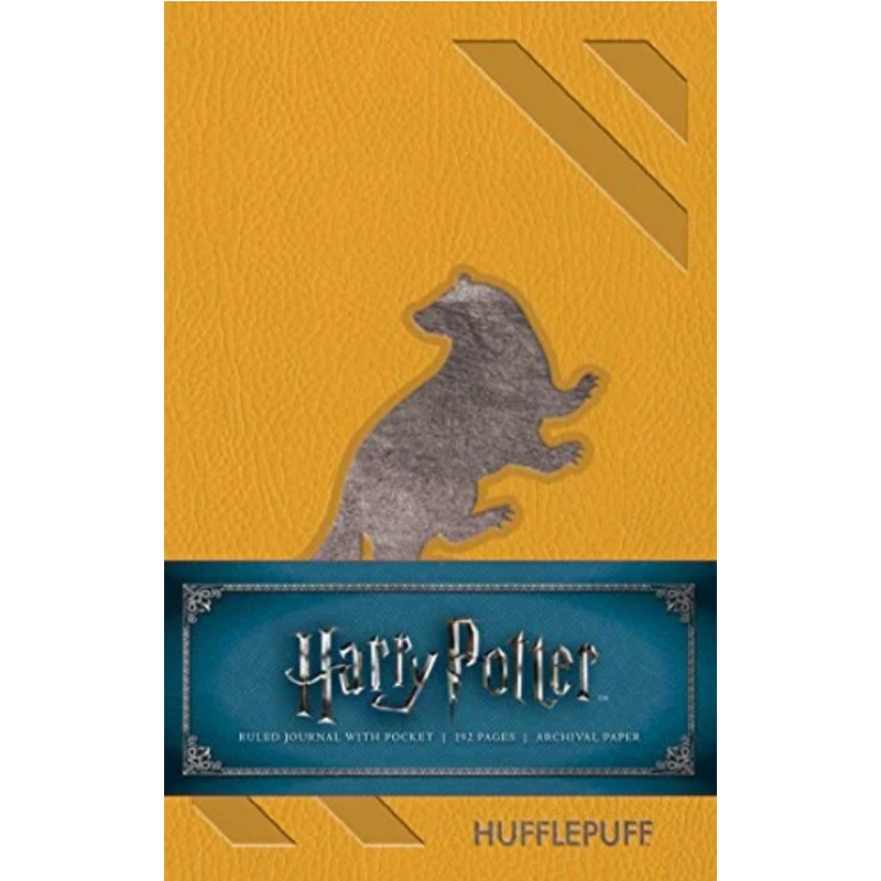 Harry Potter Hufflepuff Ruled Pocket Journal