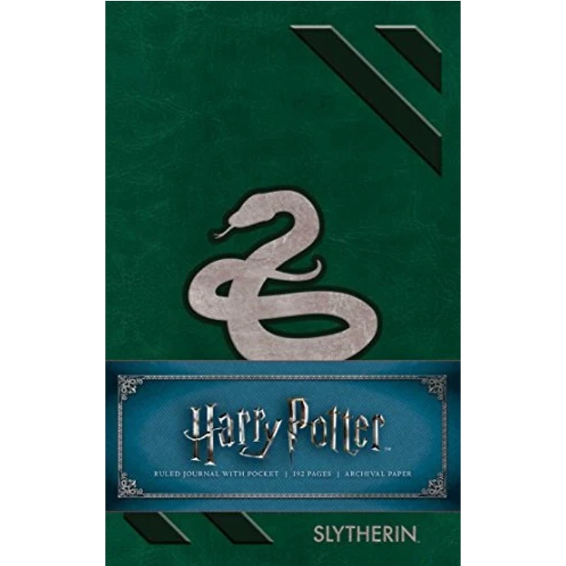 Harry Potter Slytherin Ruled Pocket Journal