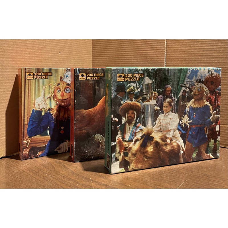 Set of Three Return to Oz Puzzles