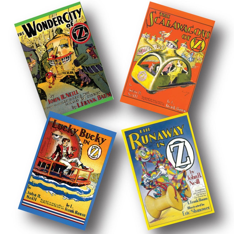 Wonder City, Scalawagons, Lucky Bucky, Runaway in Oz