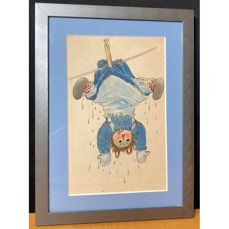 Raggedy Ann Hanging to Dry