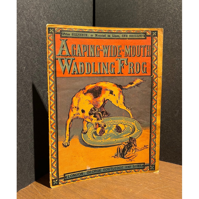 Gaping-wide-mouth Waddling Frog