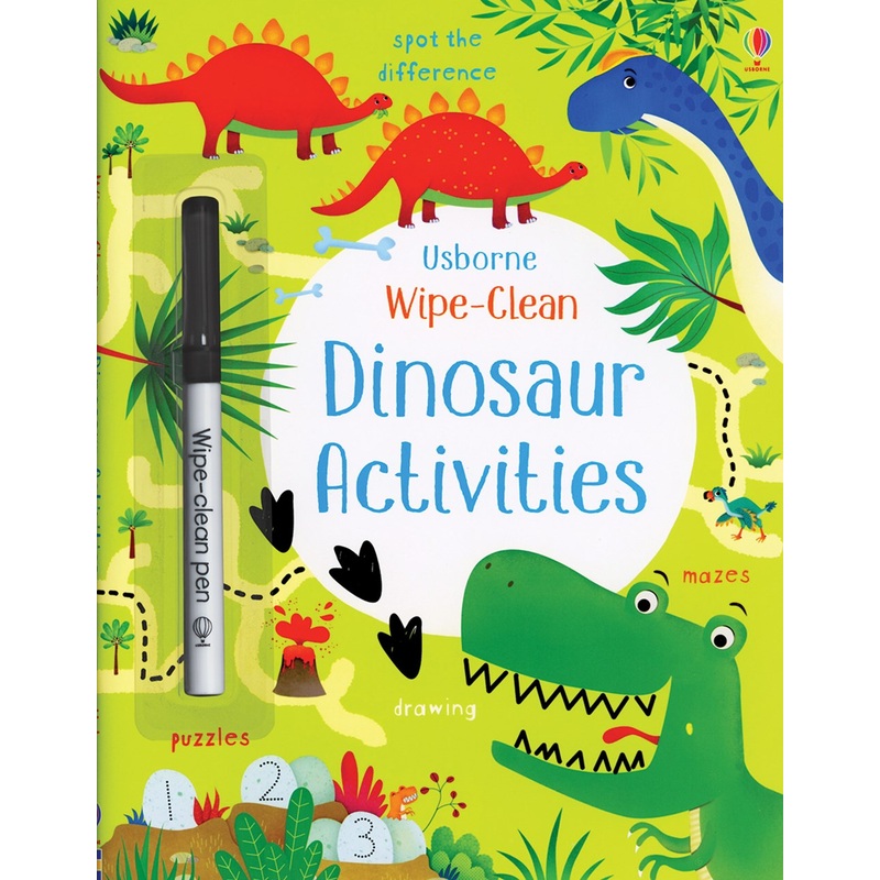 Wipe-Clean Dinosaur Activities