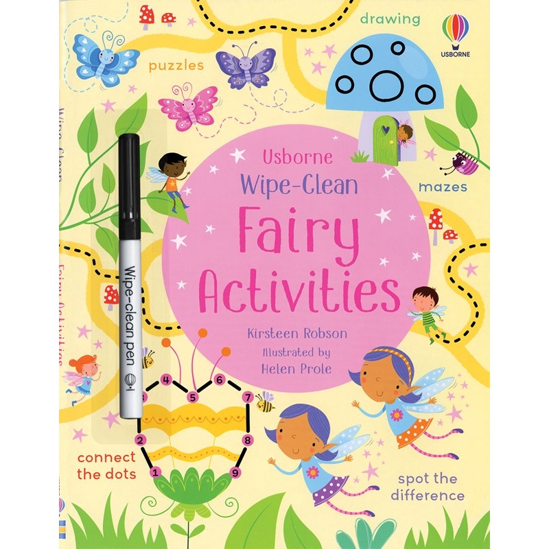 Wipe-Clean Fairy Activities