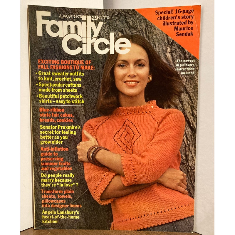 Family Circle Magazine August 1973
