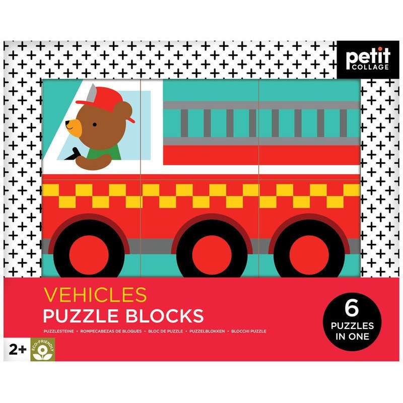Vehicles Puzzle Blocks
