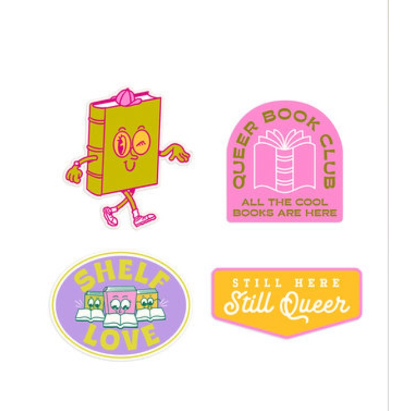 Still Here, Still Queer Pride Stickers - set of 4
