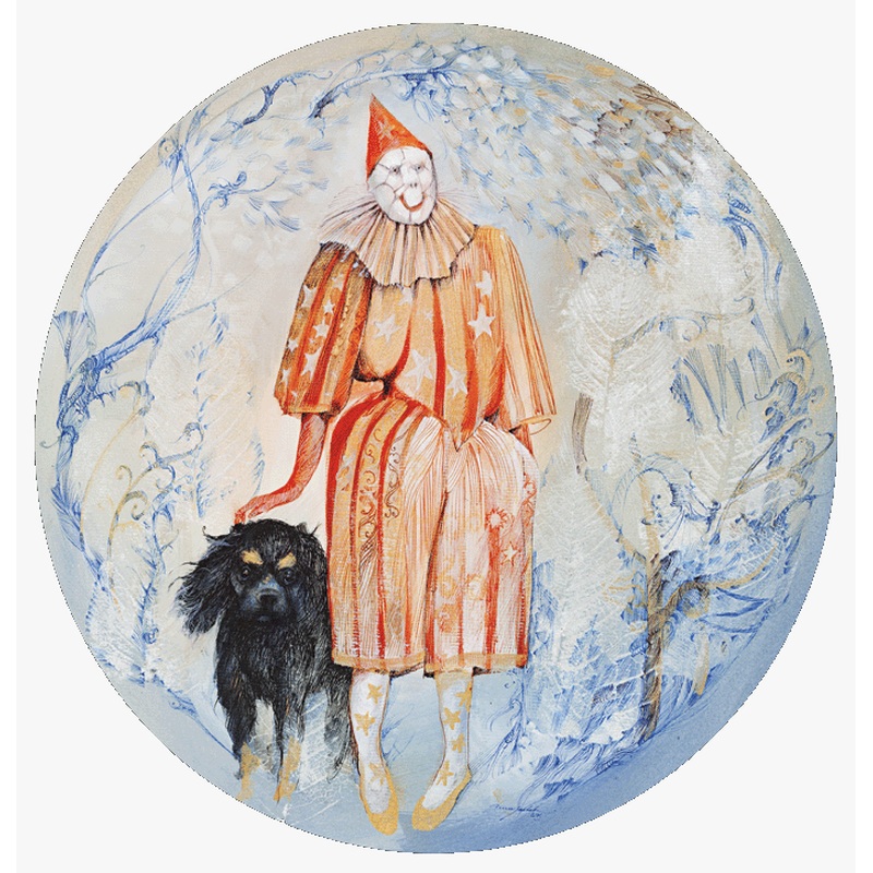 China Clown with Toto