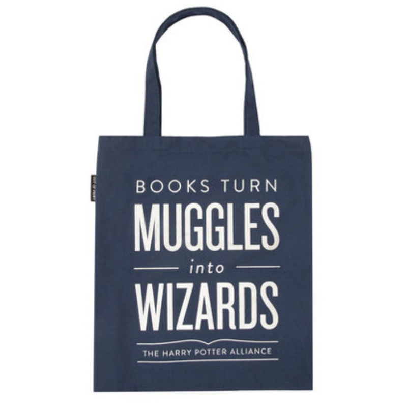 Books Turn Muggles Into Wizards Tote Bag